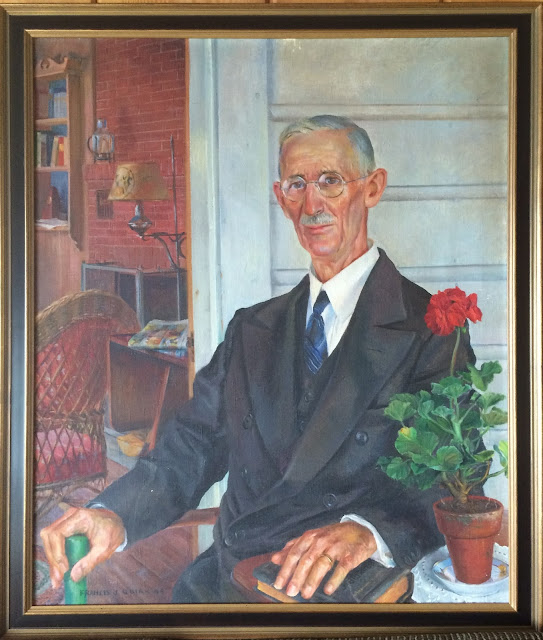portrait of Mark H. Wakefield by Francis J. Quirk Francis J. Quirk portrait "The Summer Pastor"