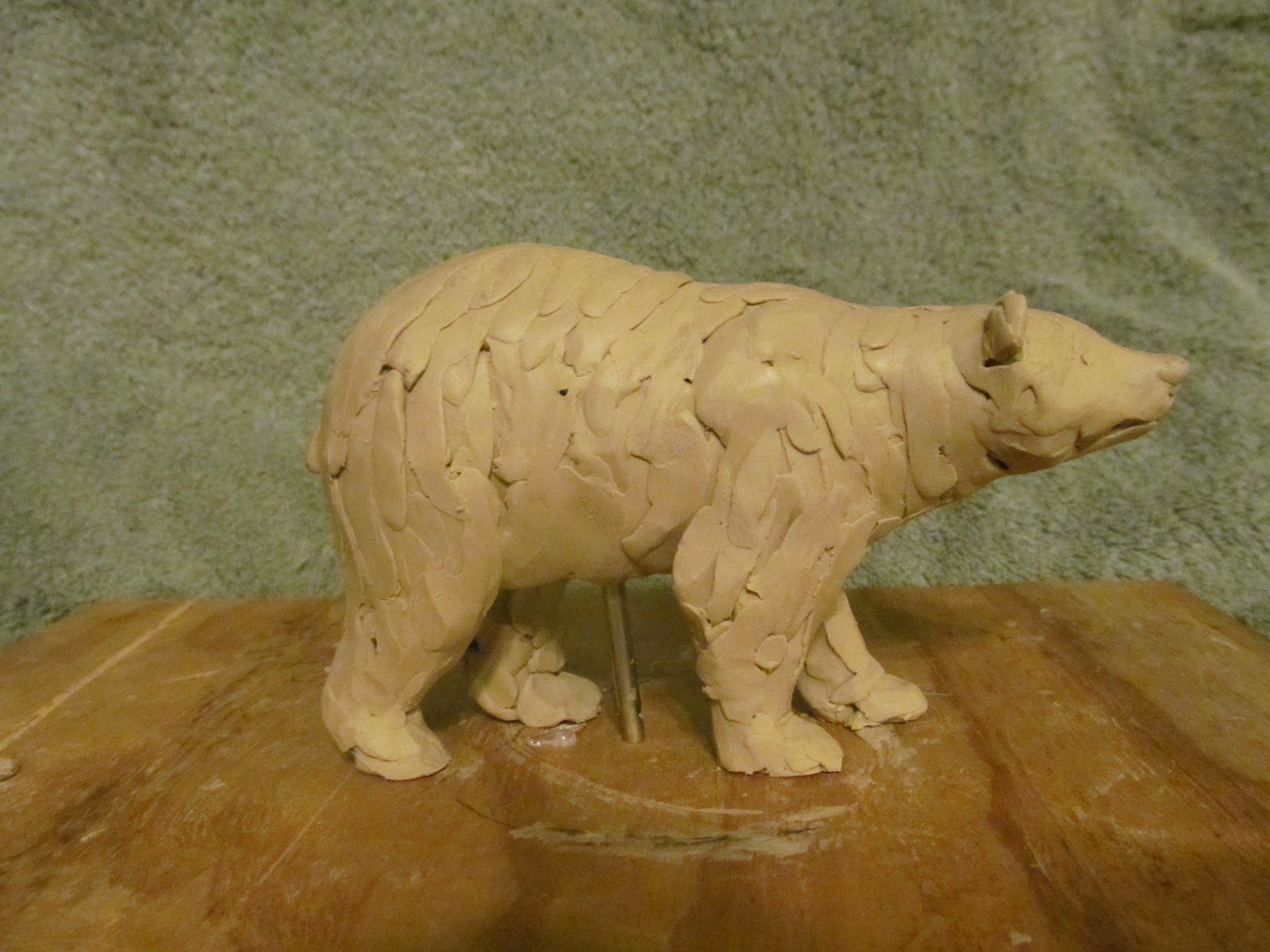 Douglas Clark, Texas Art Starting two new sculptures.