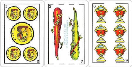 cartas españolas gratis 1 parte escoge de la baraja tres cartas