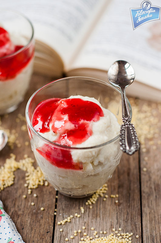 Filozofia Smaku Pudding kokosowy z kaszy jaglanej