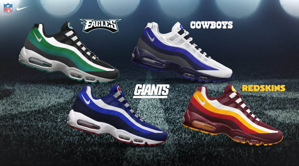 redskins air max 95