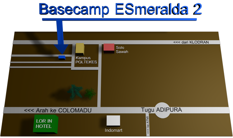 Denah Basecamp ESmeralda 2