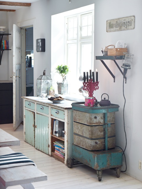 EN MI ESPACIO VITAL: Muebles Recuperados y Decoración Vintage: Muebles