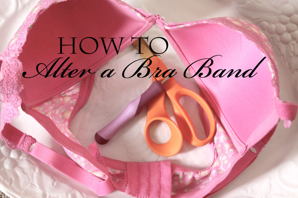 Walking with Dancers: How to Alter a Bra