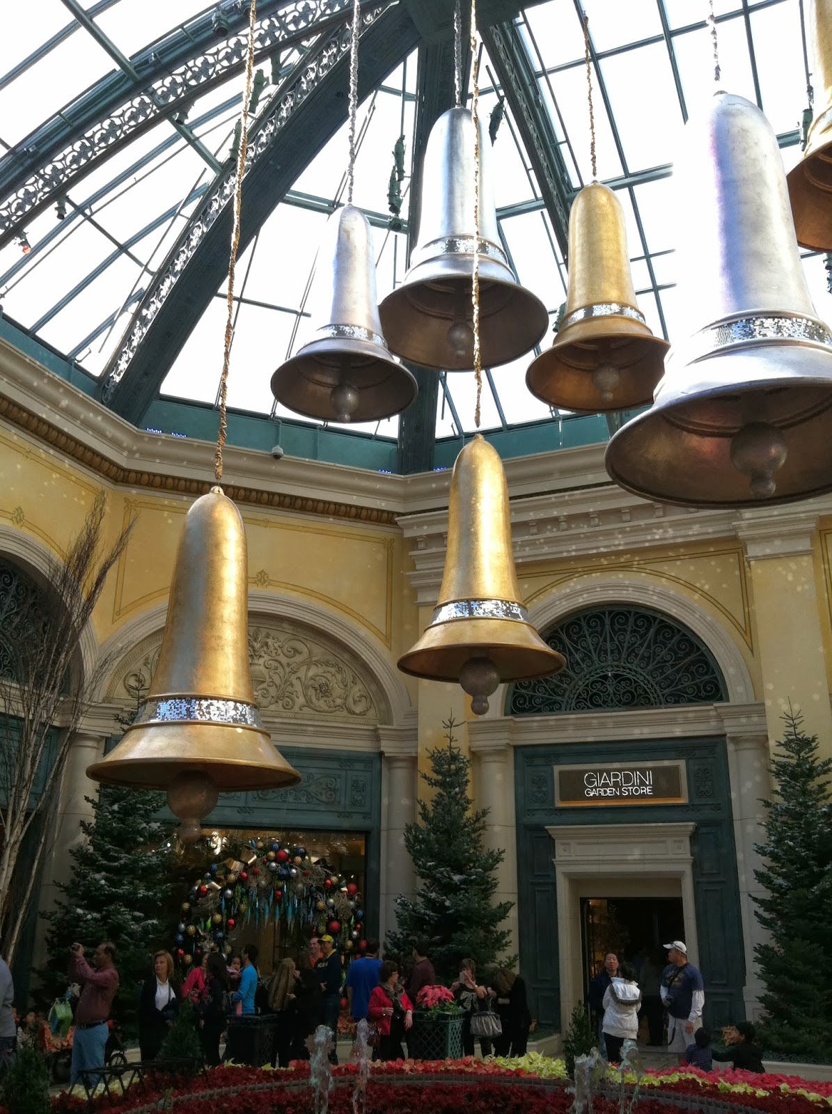 Bellagio Botanical Gardens - Christmas Bells Bellagio Botanical Gardens - Christmas Bells