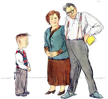 за единицы-двойки бить будут? добрый папа