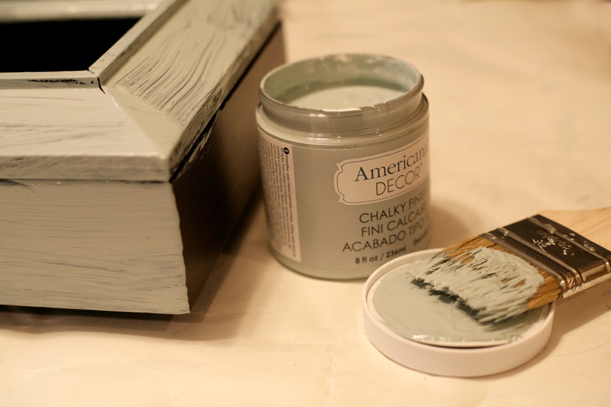 Ben Franklin Crafts and Frame Shop Jewelry Box Refinish with Chalk Paint