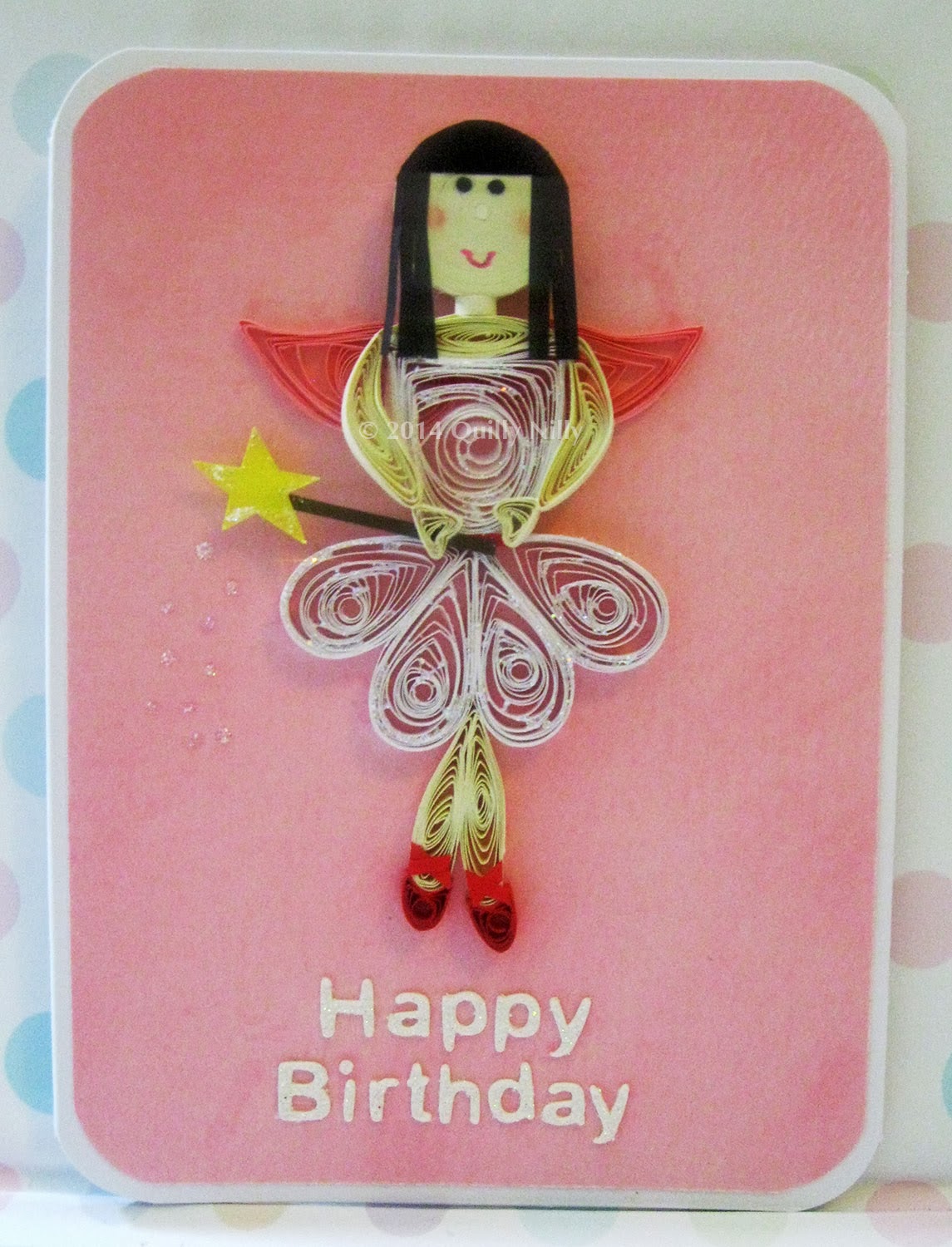 Quilly Nilly Children's Birthday Card Order