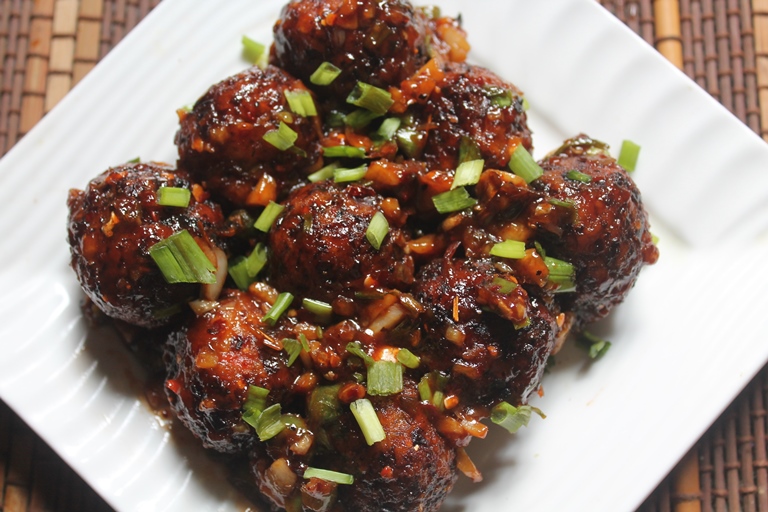 Veg Manchurian Dry Recipe Yummy Tummy