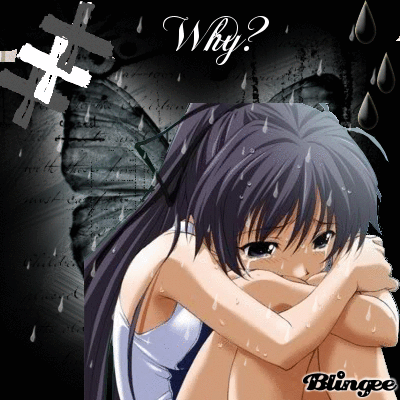 Sad Girl Crying Anime Look 24