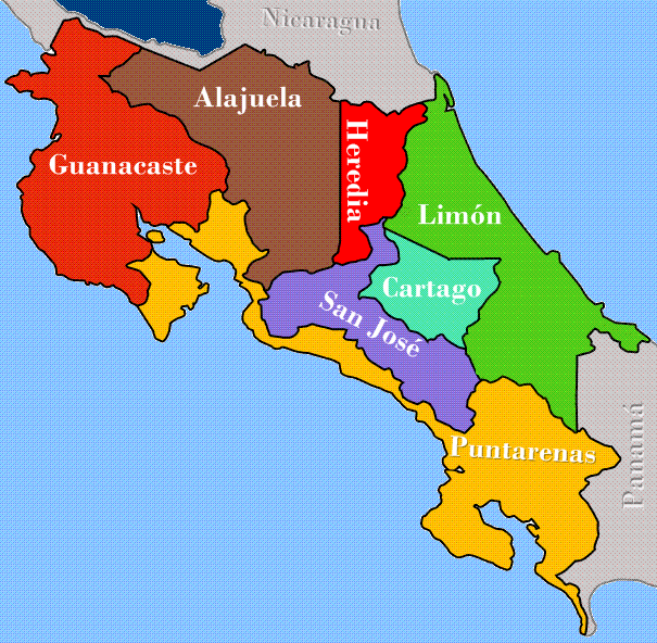 costa-rica-provinces-map