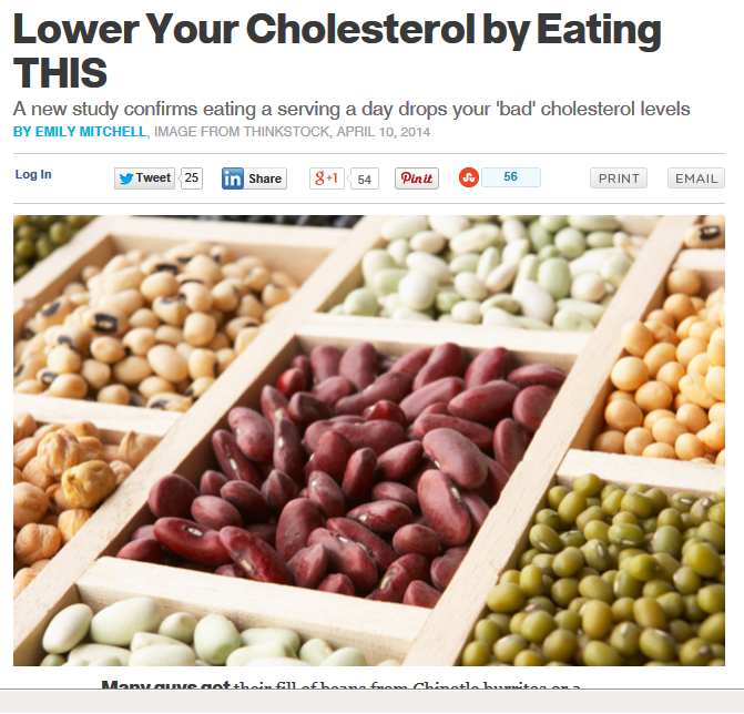 Stateline Producers Cooperative Beans Lower Cholesterol Men's Health