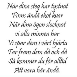 fin text till begravning