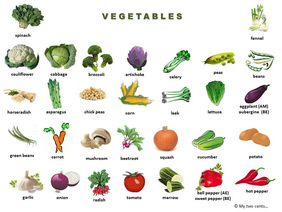 Teach: Verduras