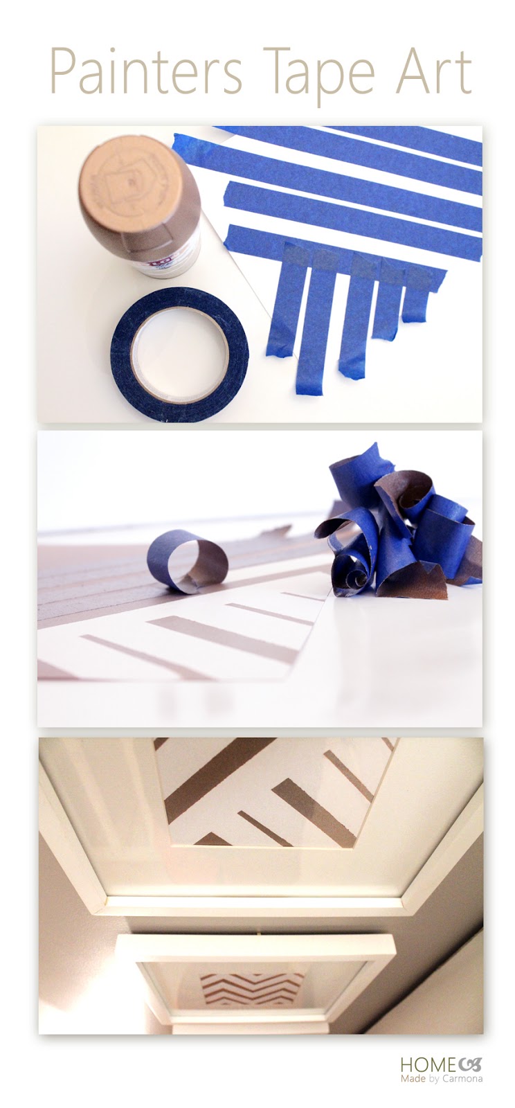 DIY Spray Paint Art Home Made by Carmona