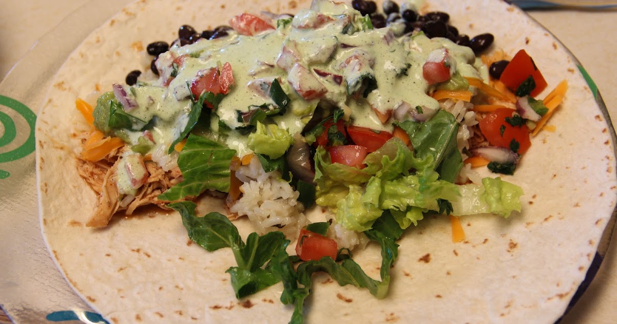 Diary of a Recipe Addict Cafe Rio Chicken Wrap