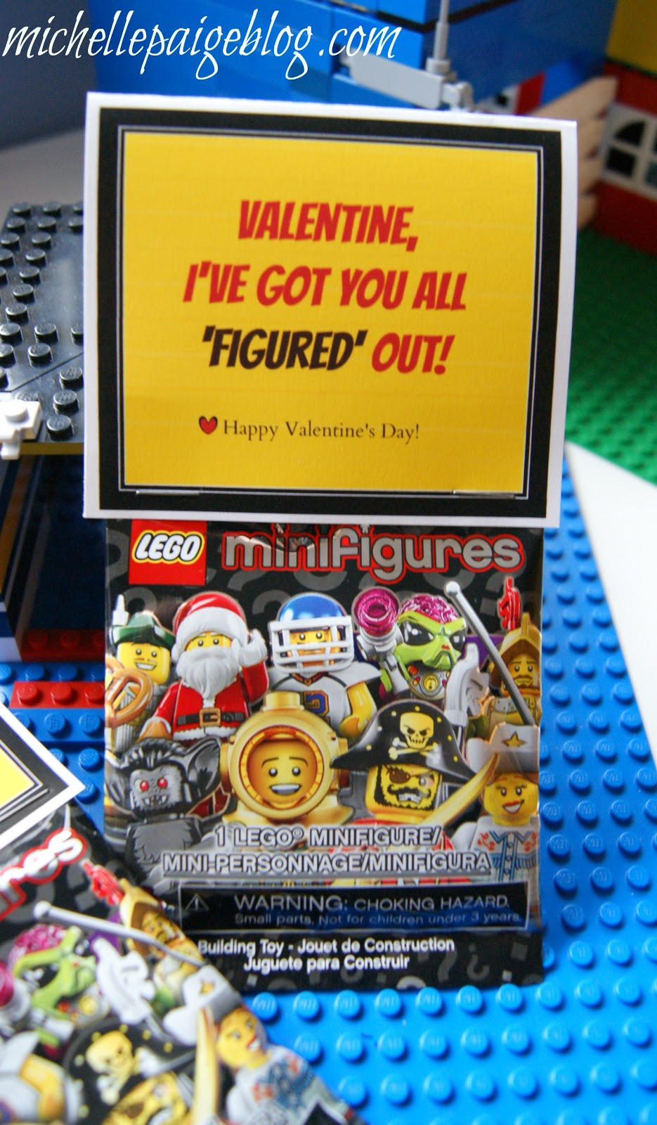 michelle paige blogs Valentine for the LEGO Lover