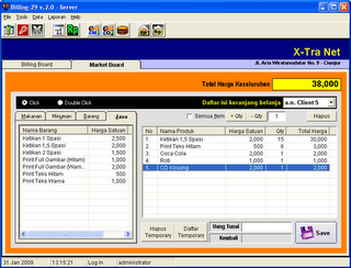 Screenshot Transaksi