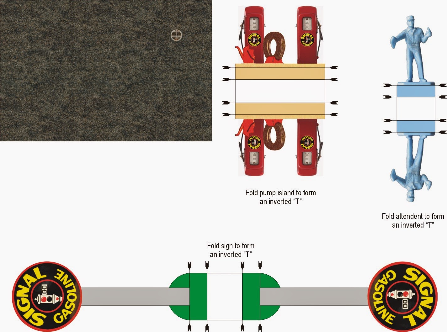Research paper about gasoline station image