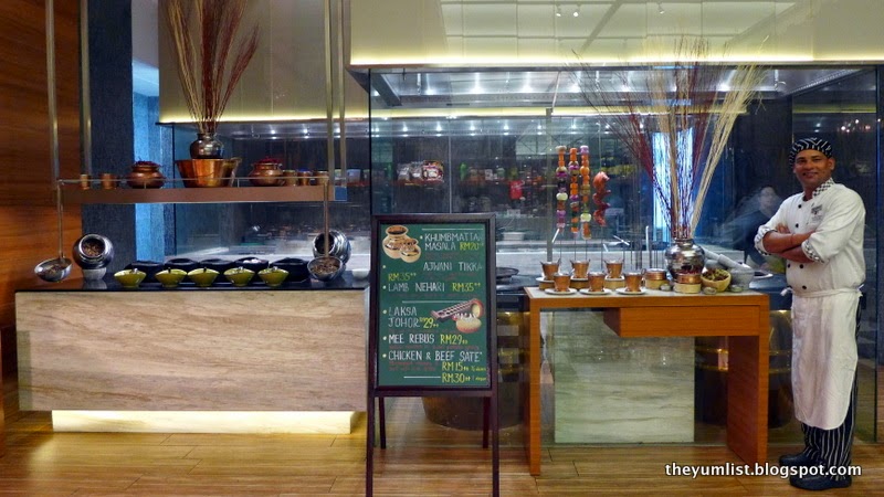 Chef Rajendra makan kitchen, jb, buffet