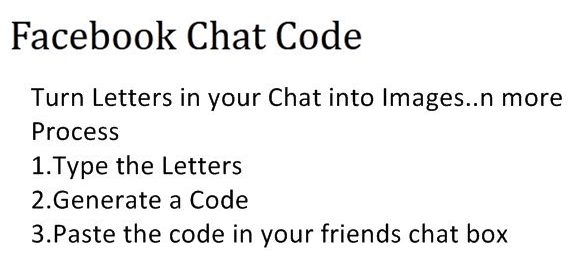 Facebook Chat Code