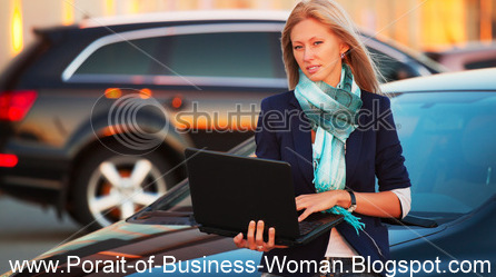 Portrait of The Todays Business Woman