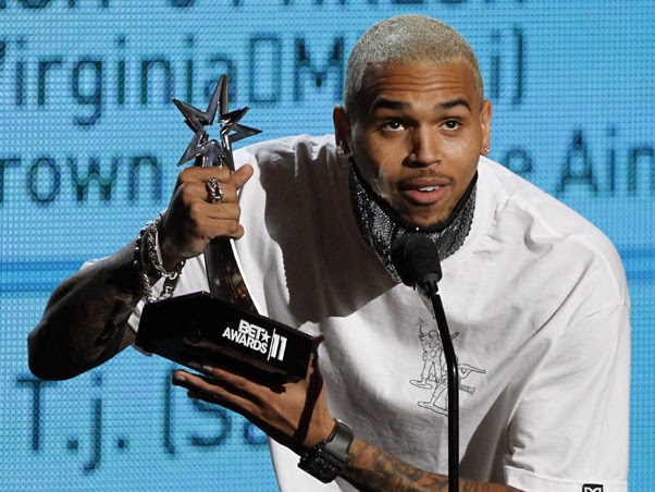 Fã Clube Chris Brown Chris Brown na premiação do BET AWARDS