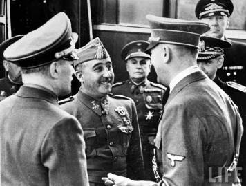 estacion hendaya reunion hitler y franco llegada de franco a hendaya