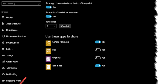 How To Enable Share Feature In Windows 10