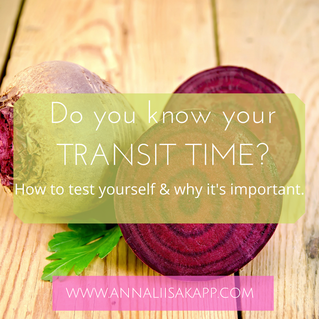 How to Test Your Bowel Transit Time (A.K.A. Beet Test) + Why It's Important