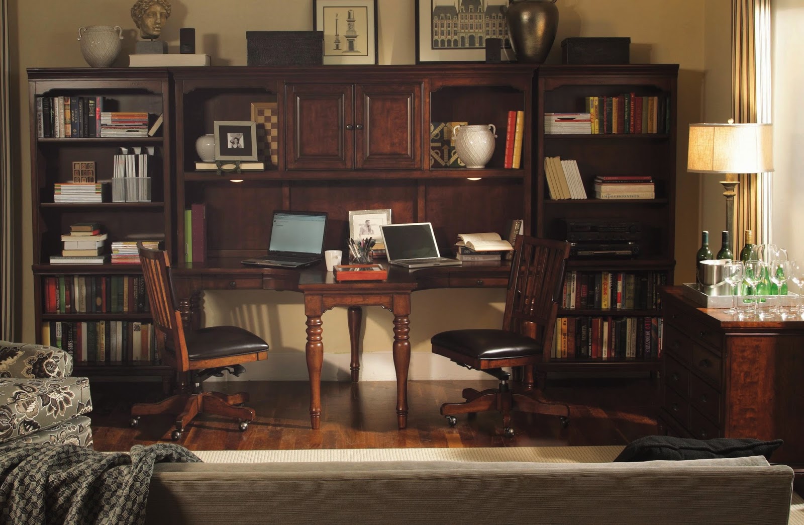 City Liquidators Get The Look Sophisticated Home Office Space