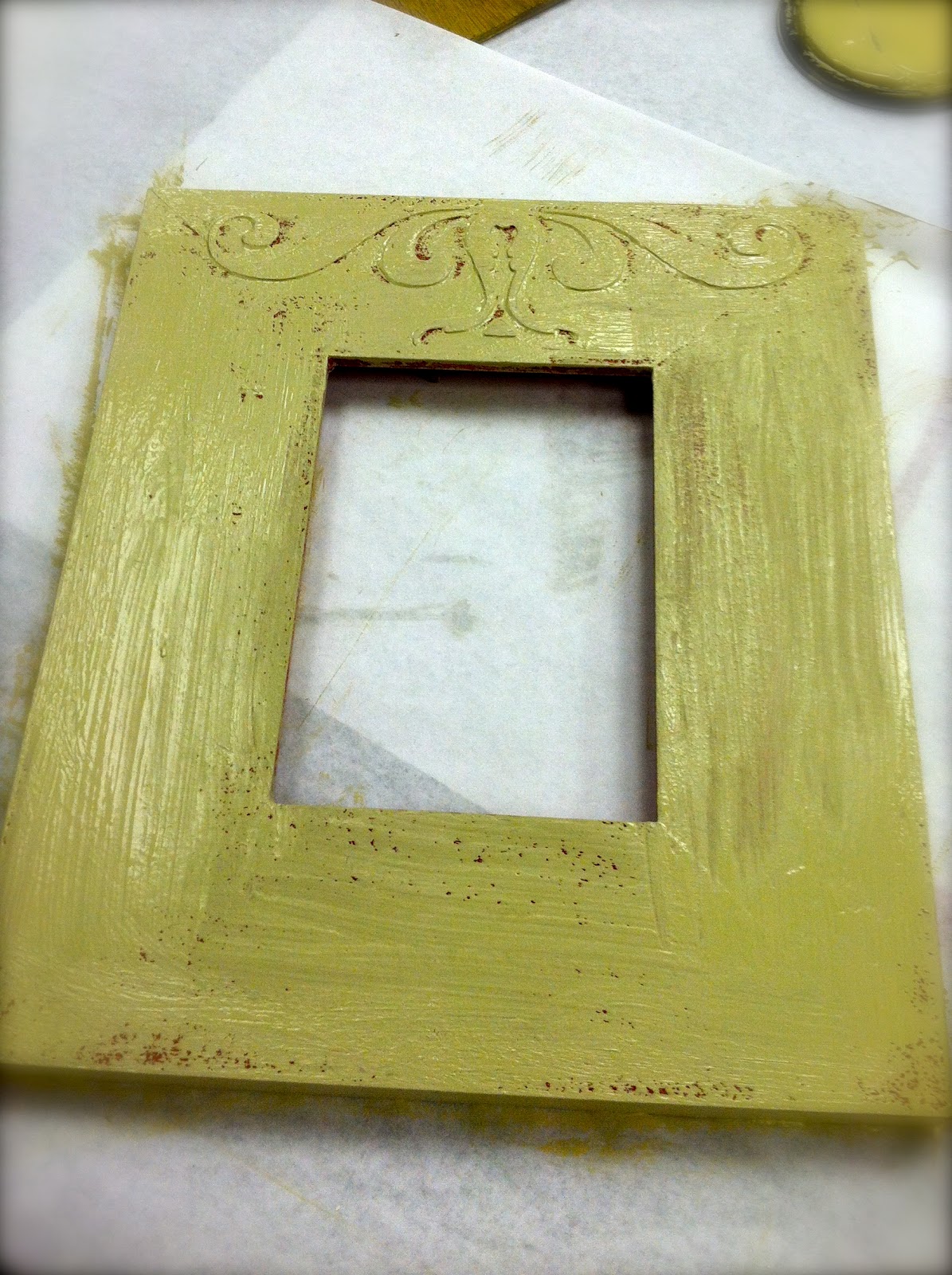 Antique Paint Finish