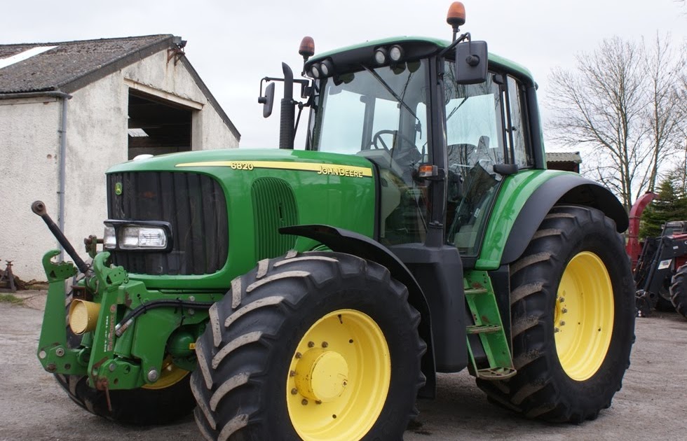 Tractoare John Deere 6820 second hand 135Cp An 2005 PRET 35.500 Euro