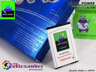 Baterai Blackberry Double Power CM2 Hippo Power PEARL 8220 Flip dan Trackball
