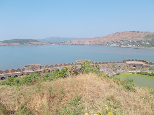 View of Coastline from topmost point of Janjira Fort.