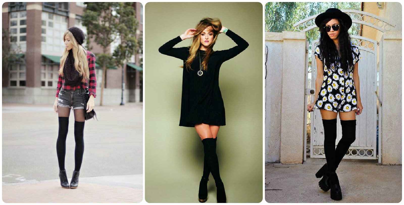 1 Comment porter, les chaussettes hautes