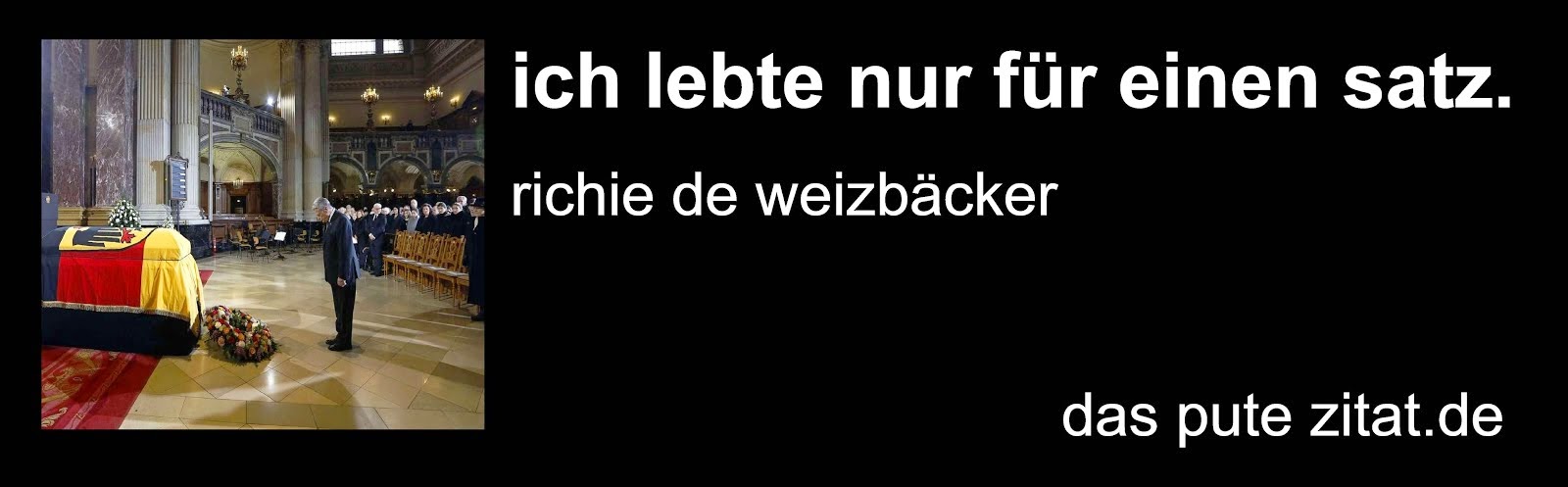 richard von weizsäcker DIE GEISTIGE REVOLUTION mischa vetere friedrich der grosse hommage gauck