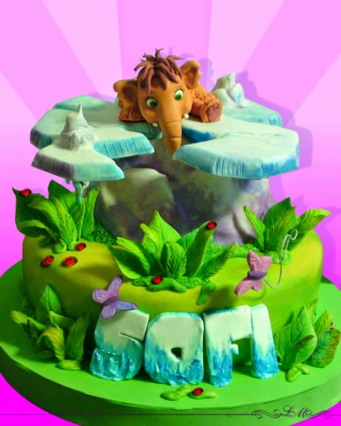 Ice Age Birthday Cake Toppers Ice Age Birthday Cake Toppers