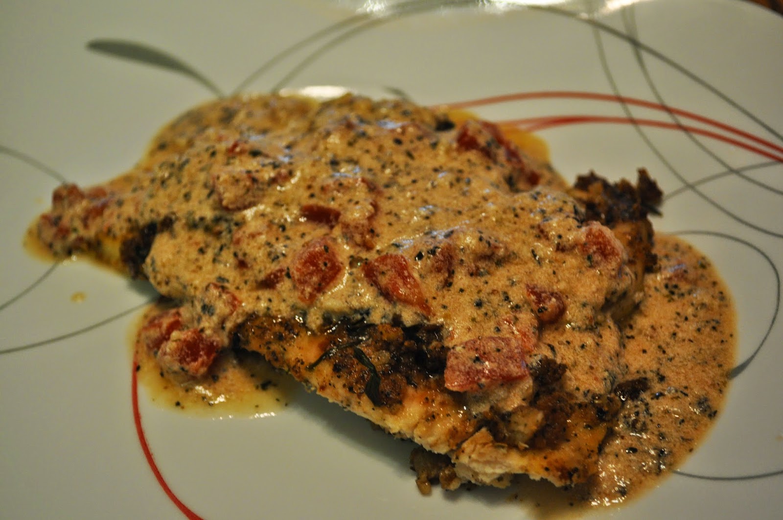Herb Crusted Chicken in Basil Cream Sauce Beth's Favorite Recipes