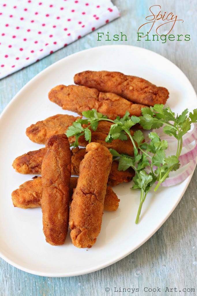 Indian Style Fish Fingers