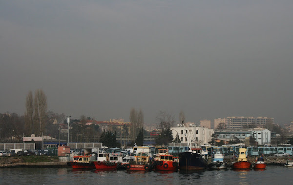 Asian side of Istanbul from water