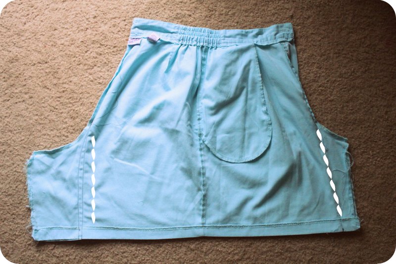 49 Dresses Shorts to Skirt DIY