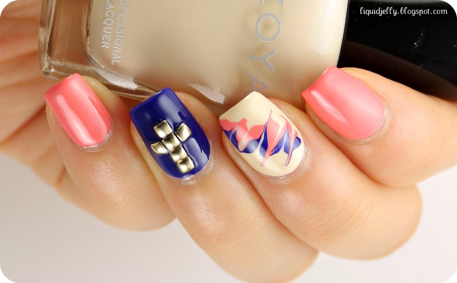 Studded Nail Art - wide 8