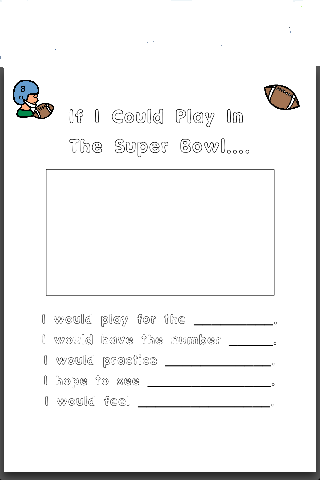 Are you ready for some football?!?! Speech Time Fun Speech and