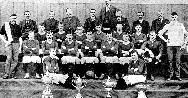 Old Scottish Football Hibernian 1903