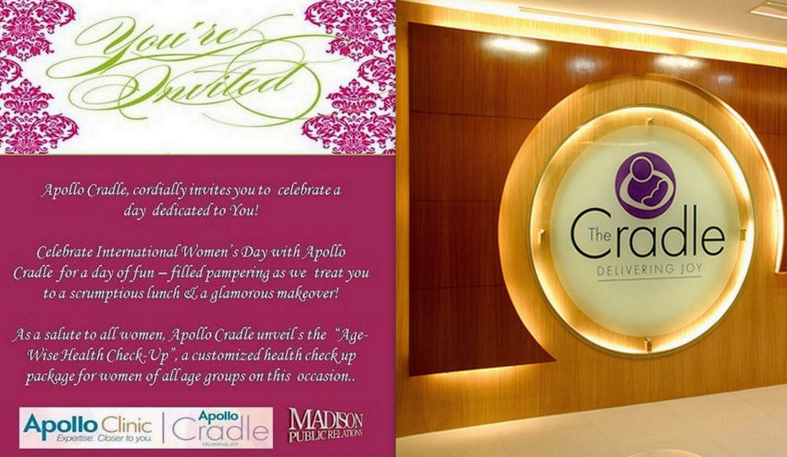 Cakes & More Woman's Day Special Event And AgeWise Health Check Up