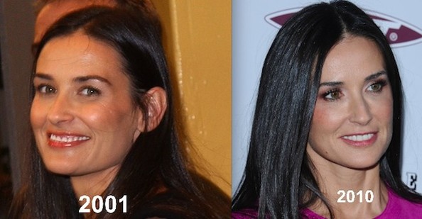 Chatter Busy By The Real Katerina Wilhelmina: Demi Moore Before And After