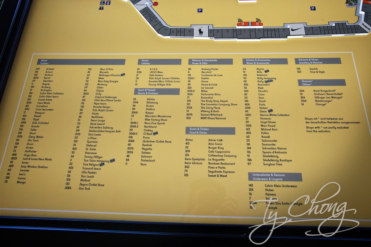 My Space... Designer Outlet Parndorf near Vienna