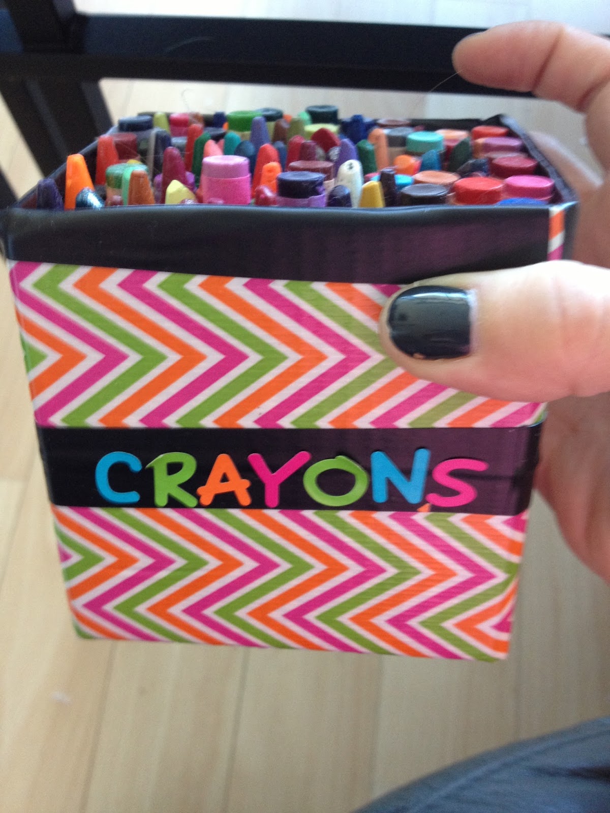 Diary of an Urban Housewife Homework Box Tutorial