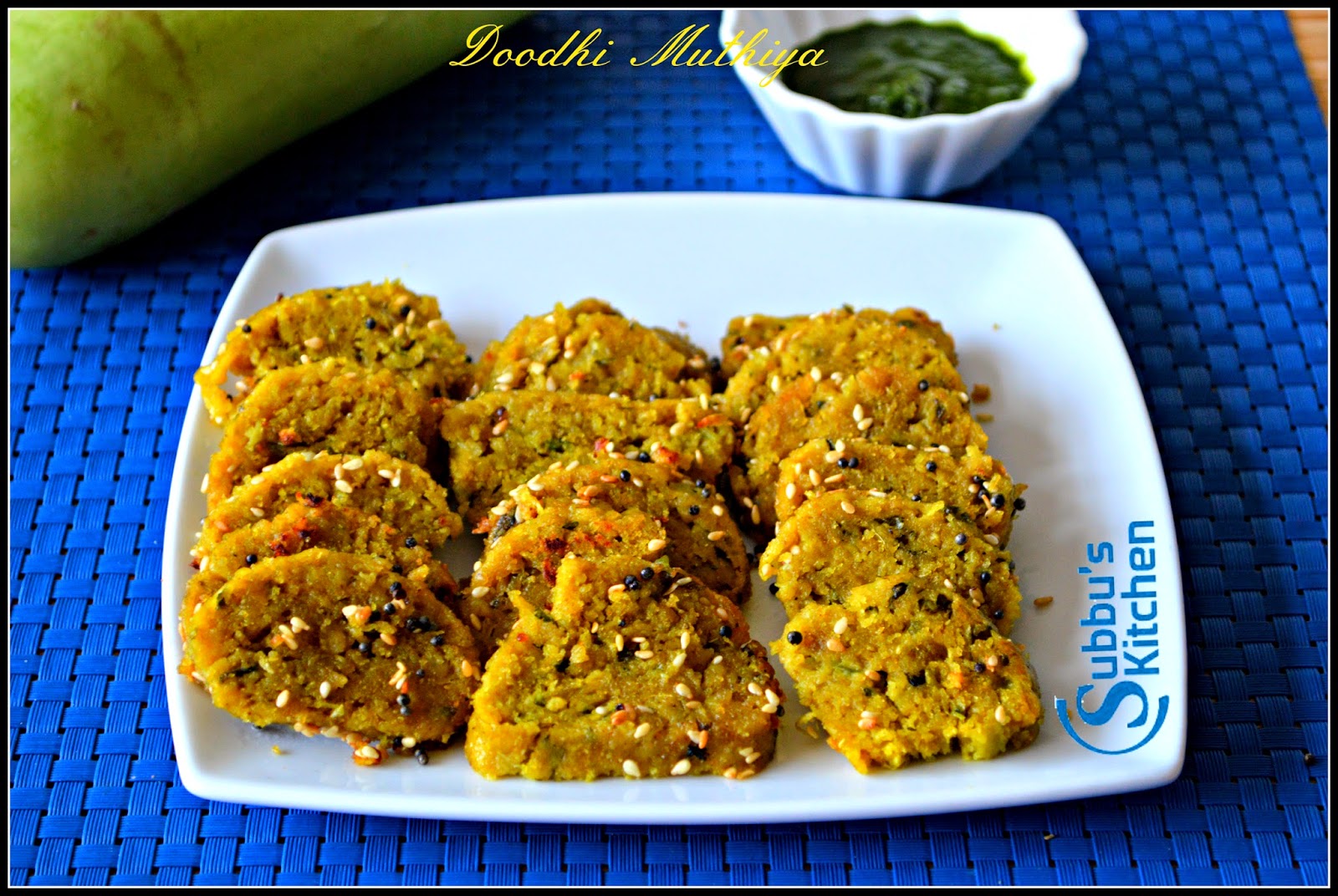 Doodhi Muthia | Bottlegourd Muthia Doodhi Muthia | Bottlegourd Muthia